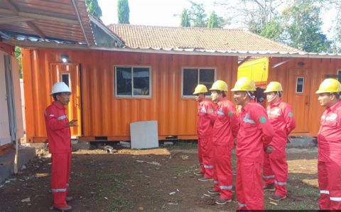 Tim penempatan SSBI di lokasi kerja mitra